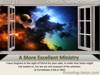 A More Excellent Ministry